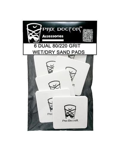 6 Dual Grit Sand Pads