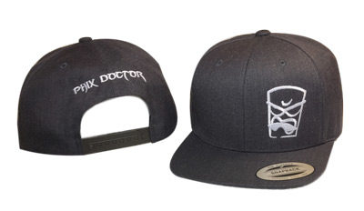 Phix Doctor Hat - Classic Snapback/Logo Backside - Image 3