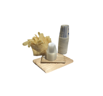 Phix Doctor DIY Latex Gloves, Mixing Wood Sticks, Craft Stick, Paper, Plastic Cups for Paint Mixing, Epoxy Resin, Polyester Resin