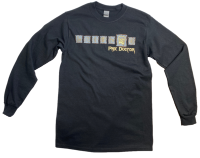 Phix Doctor Long Sleeve Shirt - Black - Image 2