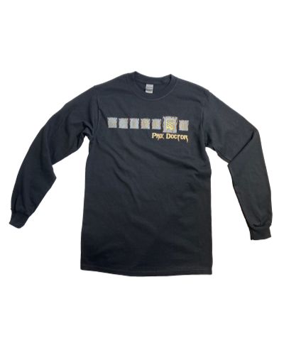Phix Doctor Long Sleeve Shirt - Black